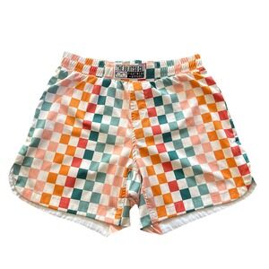 The Jiu Jitsu Co Checkerboard Athletic Shorts - Multi Color